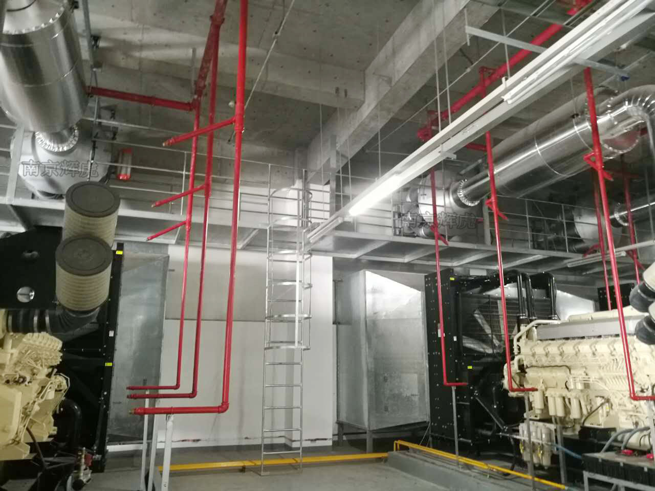  福建某電子公司發電機組尾氣治理